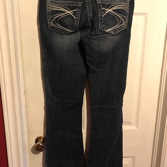 Ladies silver jeans - Picture 3 of 4